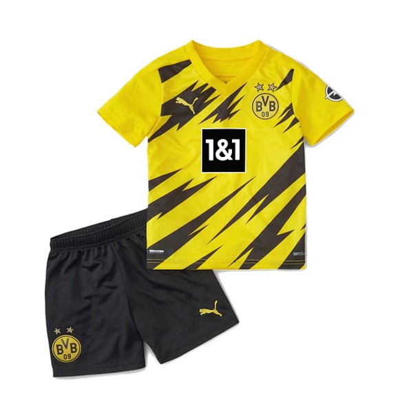 Camiseta Borussia Dortmund Primera equipo Niños 2020-21 Amarillo